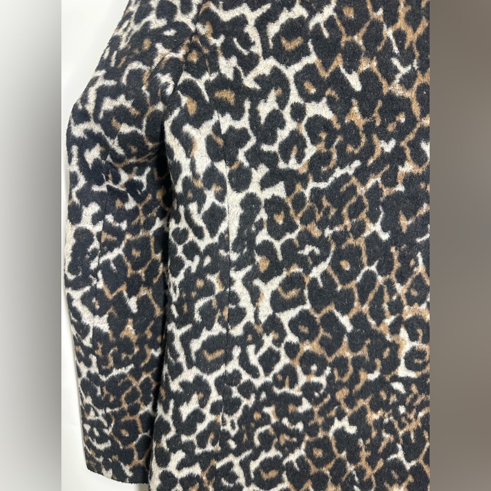 Kendall & Kylie Leopard Print Blazer women size small - Picture 7 of 14